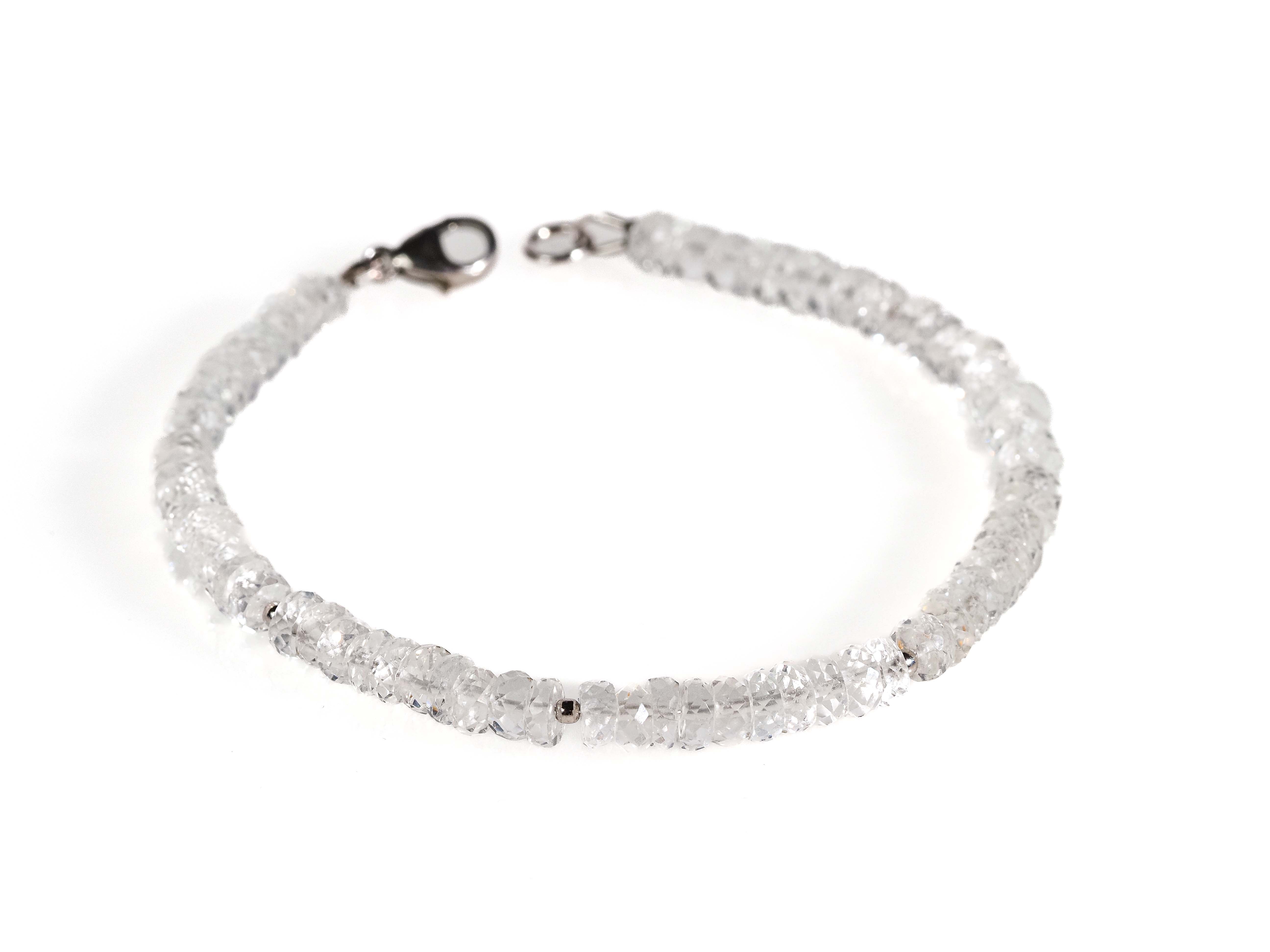 Topas Armband strahlend und klar