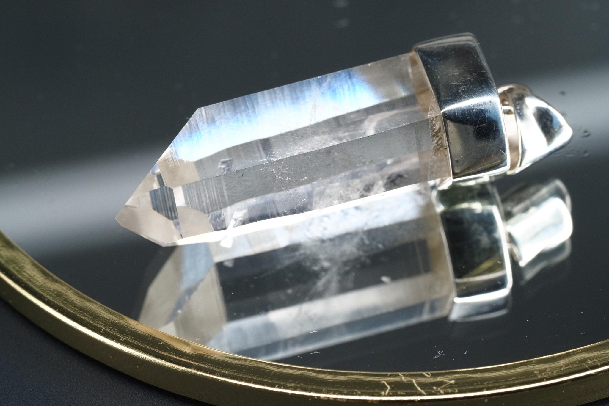 Bergkristall Anhänger Silber Österreich Kärnten