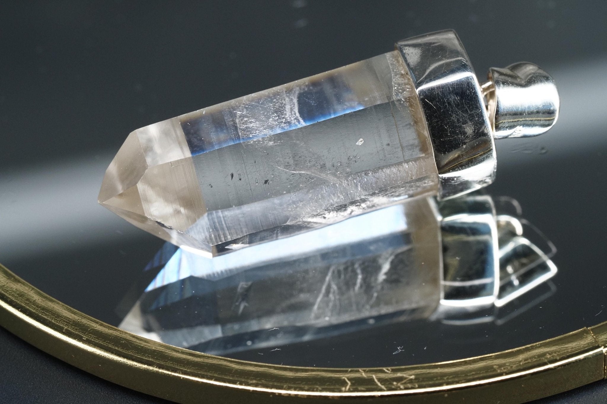 Bergkristall Anhänger Silber Österreich Kärnten