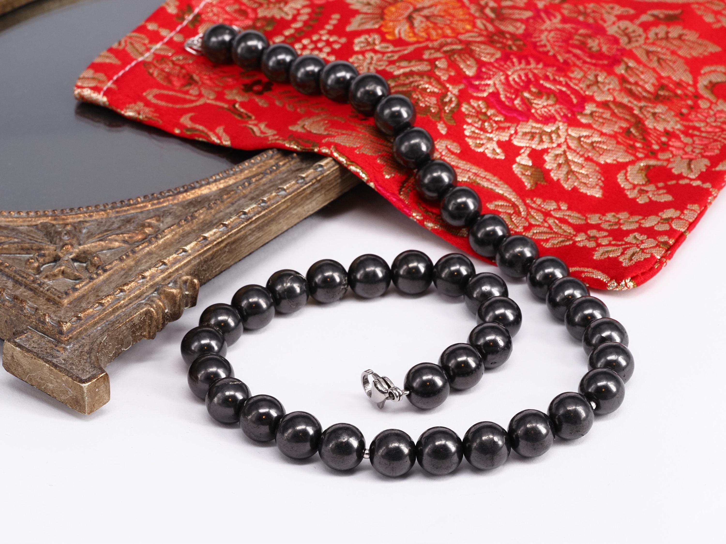 Schungit Kette Eleganz trifft auf kraftvolle Energie