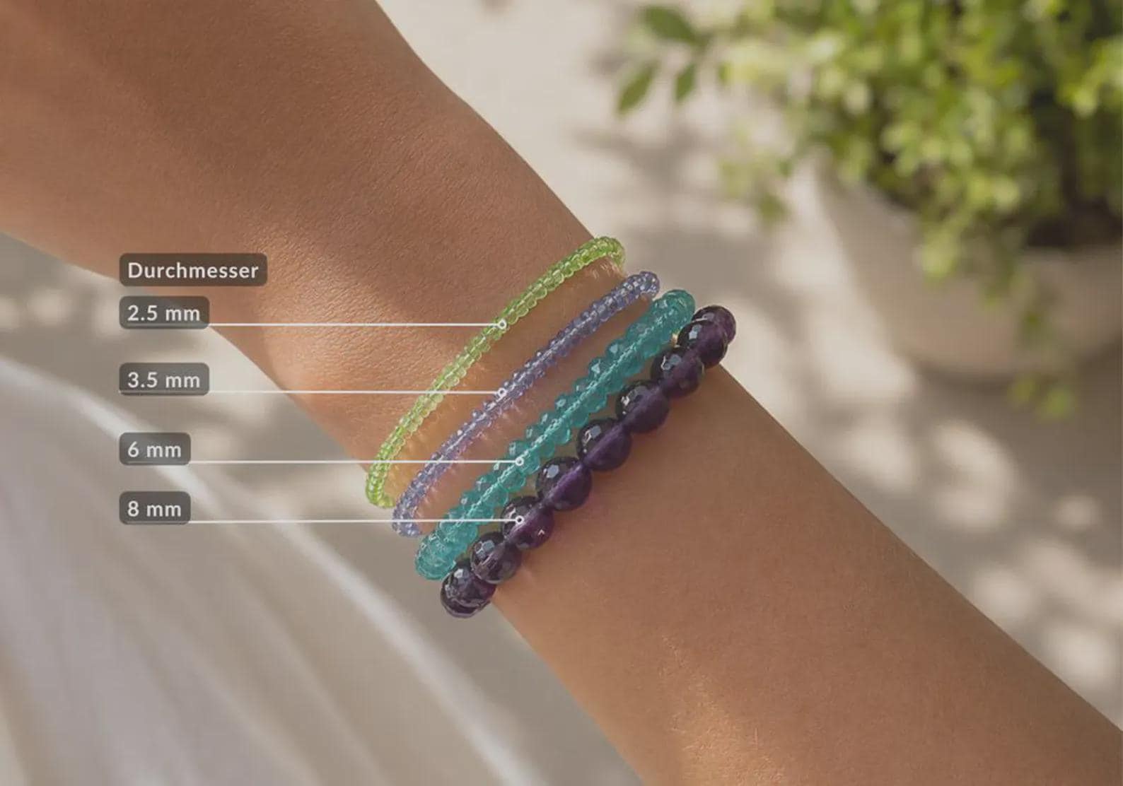 Türkis Sugilith Armband mit Schungit für Männer 925er Silber dein Unikat