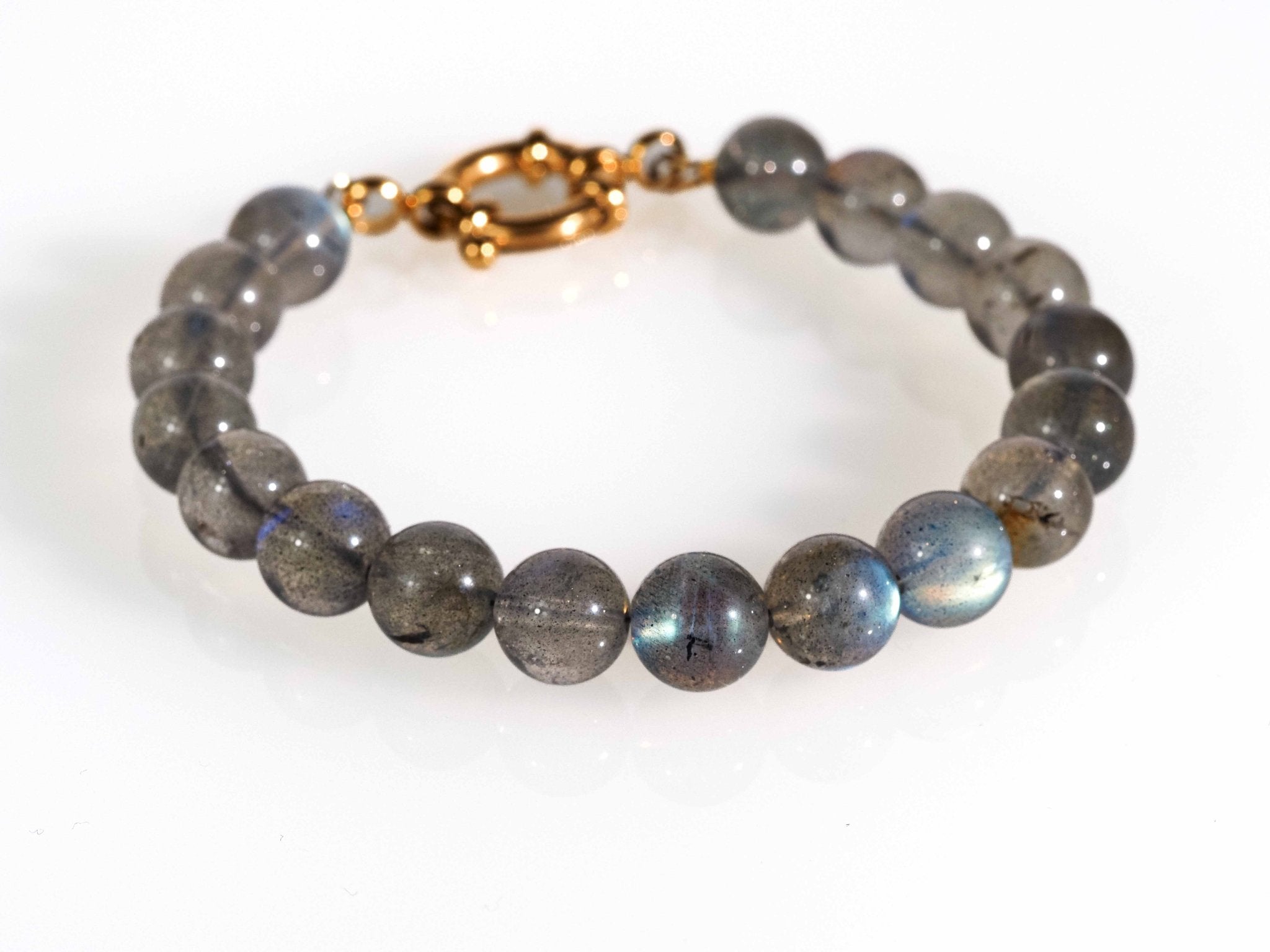 Labradorit Kugel Armband – edler Naturstein