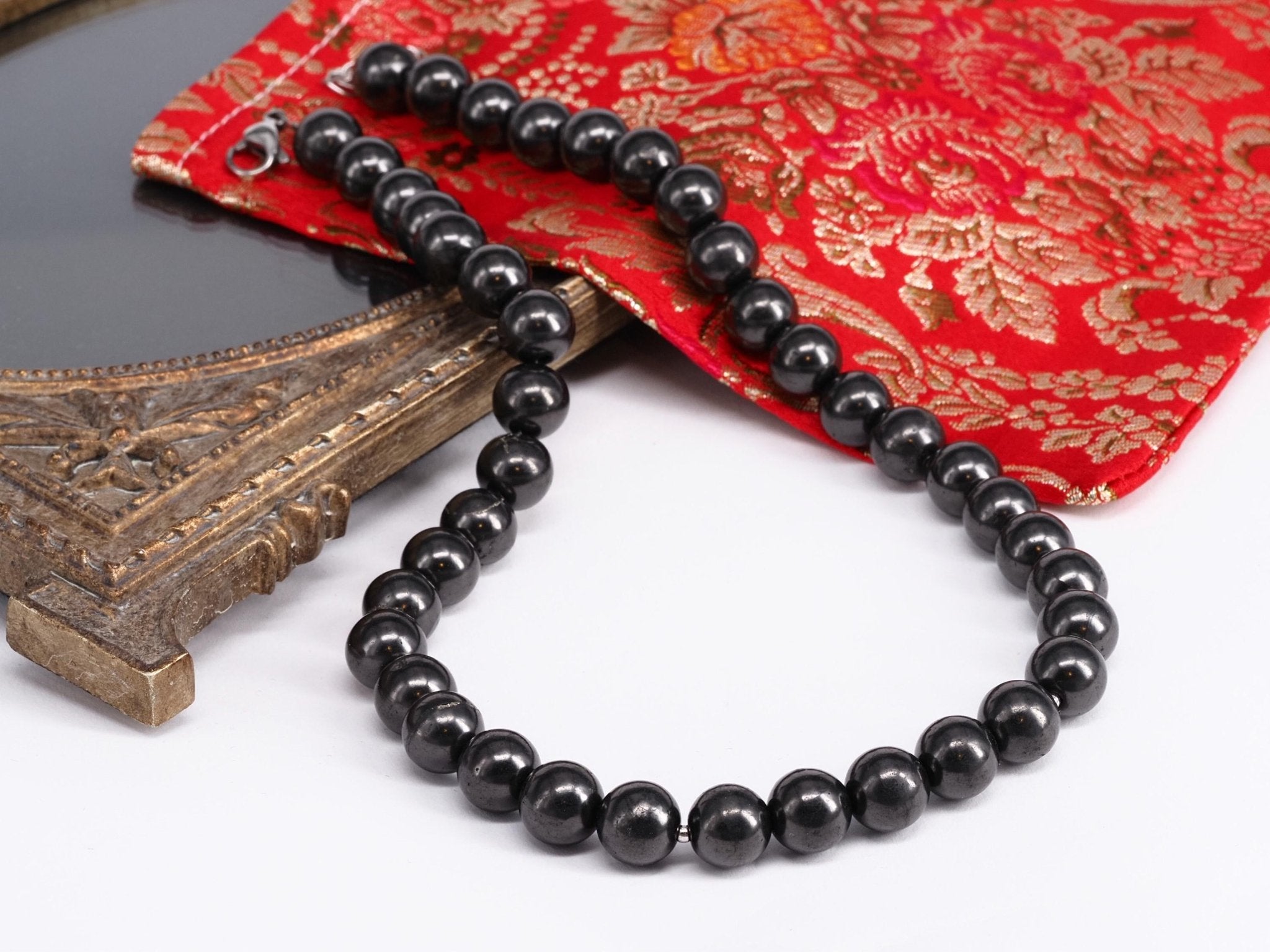 Schungit Kette Eleganz trifft auf kraftvolle Energie