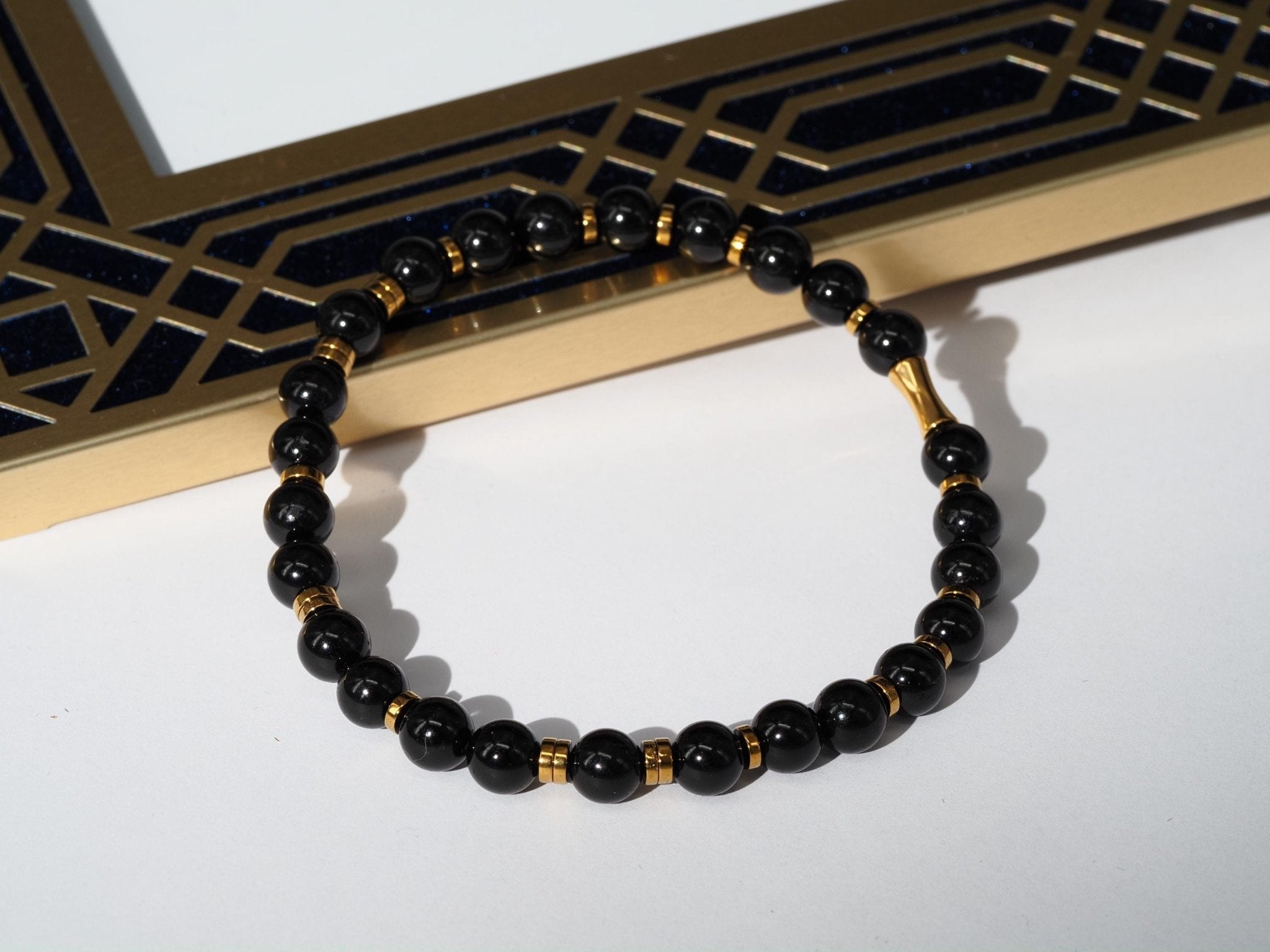 Turmalin Armband – edles Schmuckstück aus schwarzem Schörl Turmalin