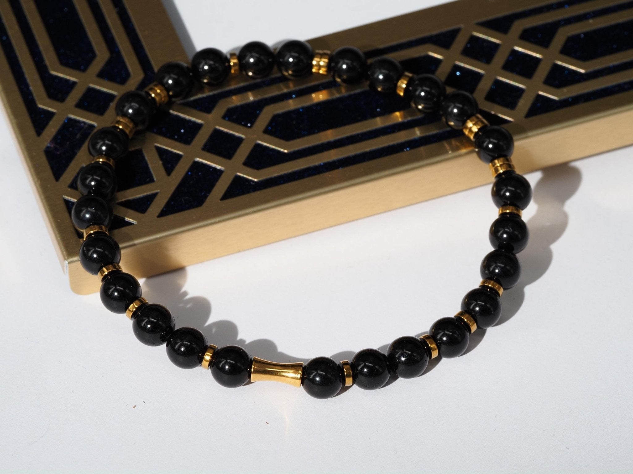 Turmalin Armband – edles Schmuckstück aus schwarzem Schörl Turmalin