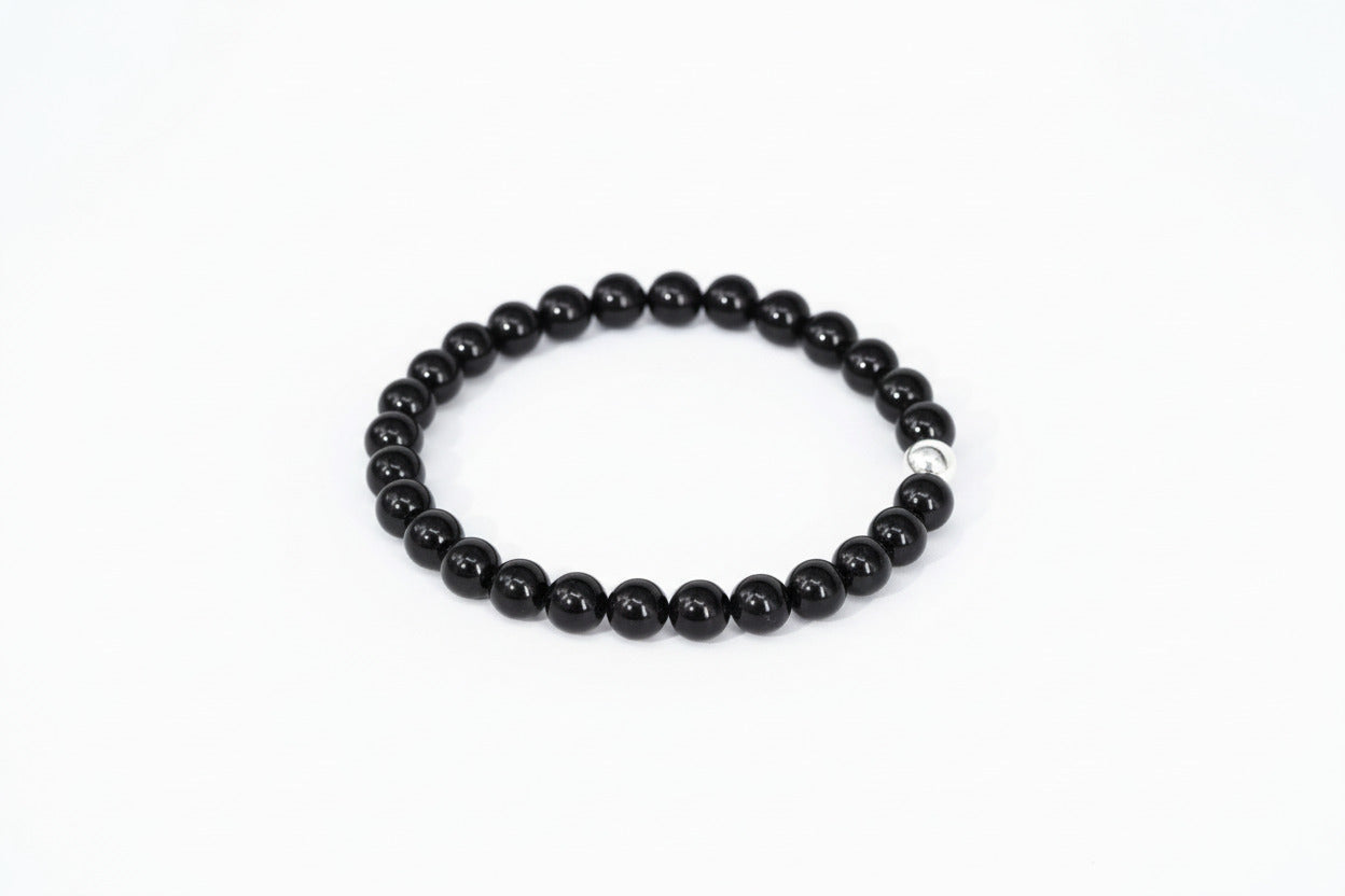 Turmalin Armband – edles Schmuckstück aus schwarzem Schörl Turmalin
