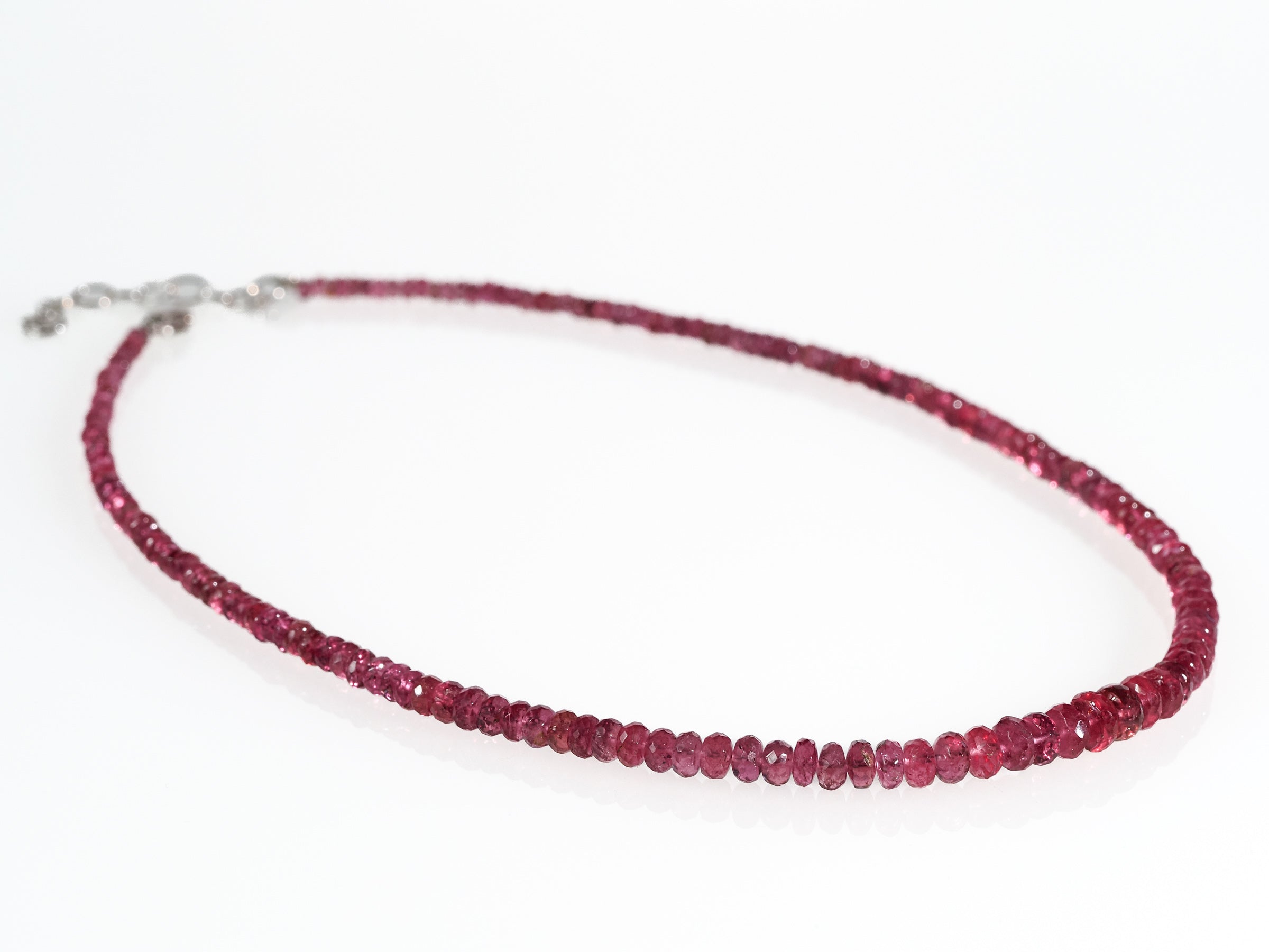 Rubelit Turmalin Kette 925 Silber – intensiv & natürlich - elstardesign