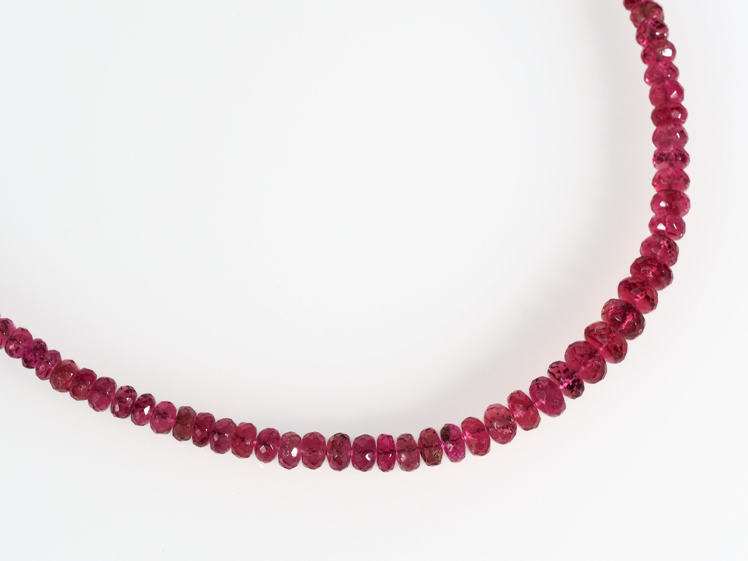 Rubelit Turmalin Kette 925 Silber – intensiv & natürlich - elstardesign