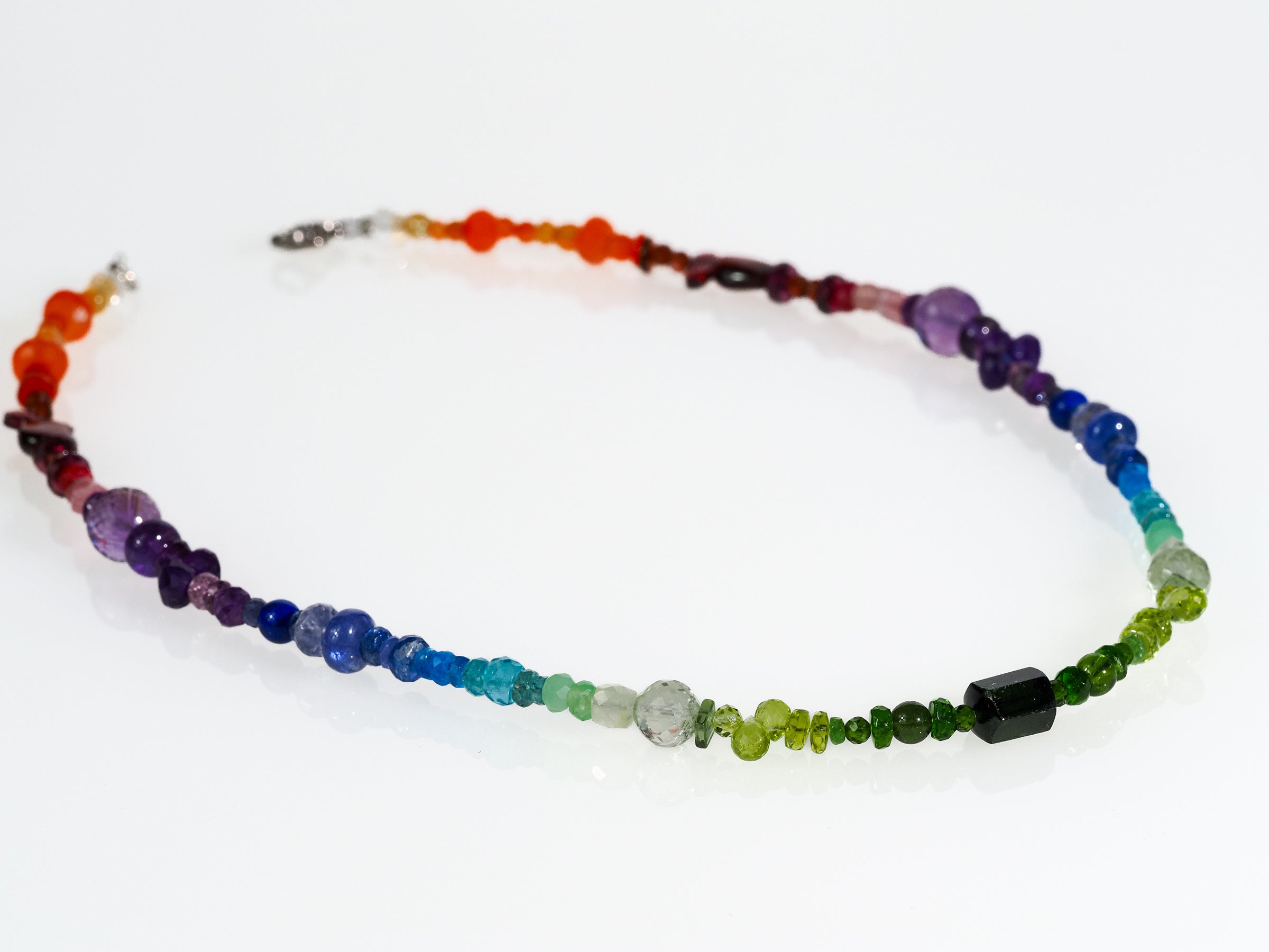 Bunte Edelstein Kette farbenfrohe Energie