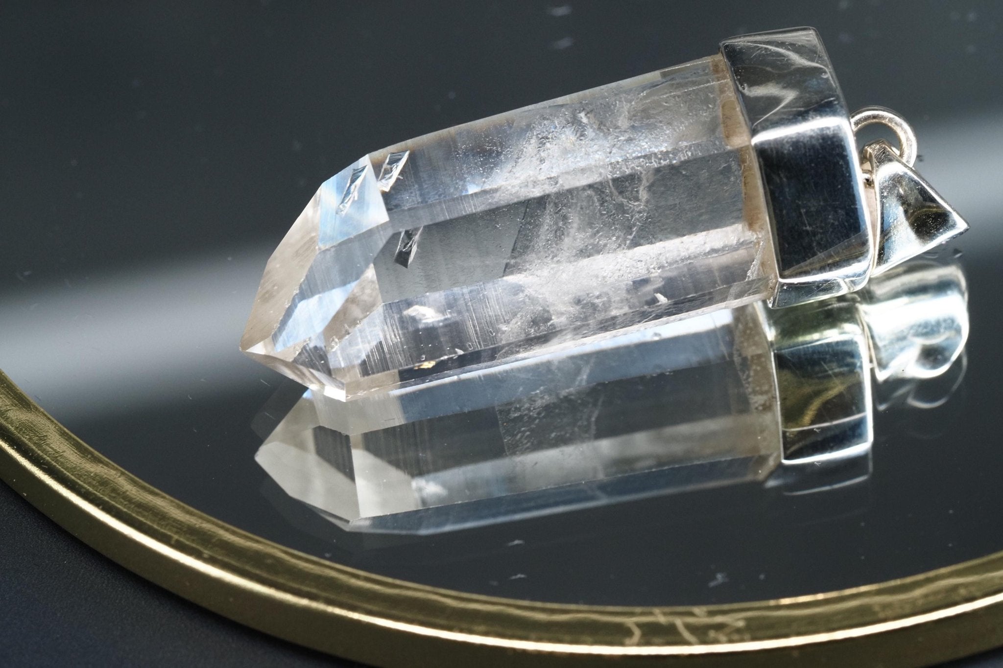 Bergkristall Anhänger Silber Österreich Kärnten