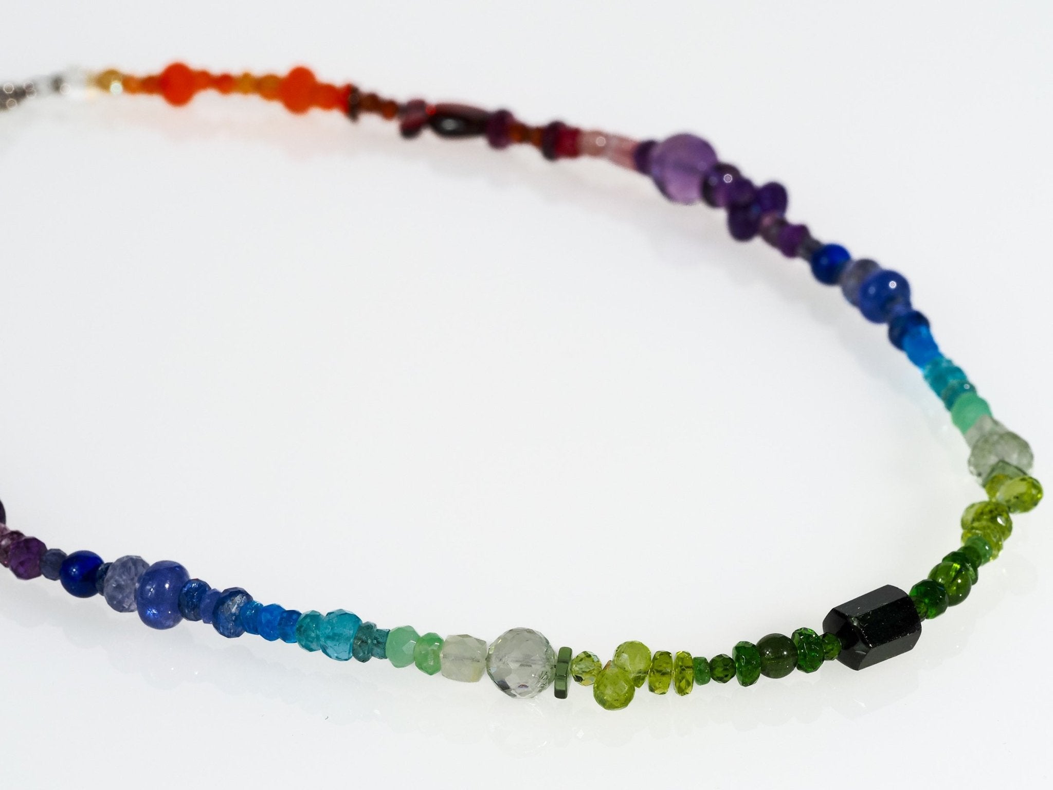 Bunte Edelstein Kette farbenfrohe Energie