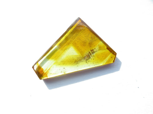 Sphalerit SC3 Slice Fantastic Rarity Genuine Sphalerite Natural Stone Slice from Spain Mina Las Manfora gem yellow honey color