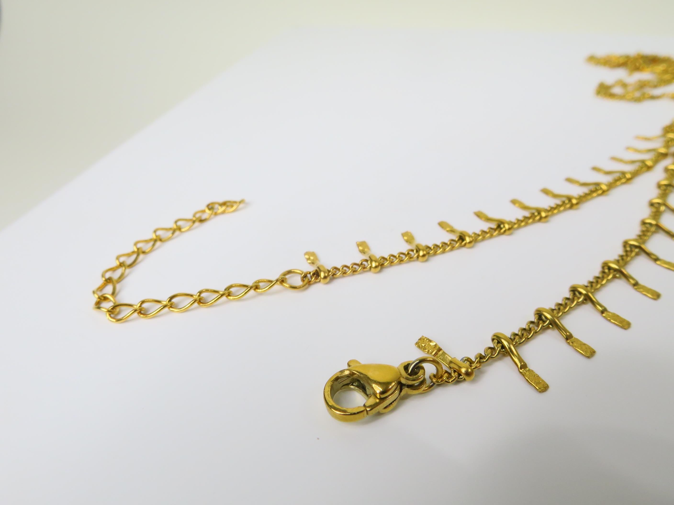 Edelstahl Kette 18 Karat PVD Gold beschichteten Edelstahl