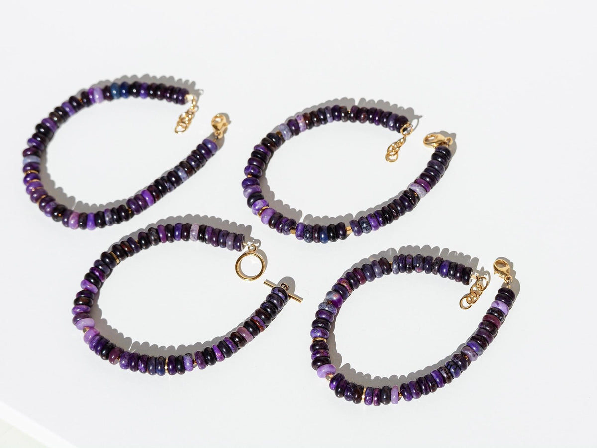 Sugilit Armband Edelsteinarmband