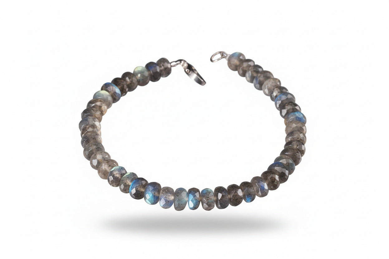 Labradorit Armband Stapelarmband Edelstein