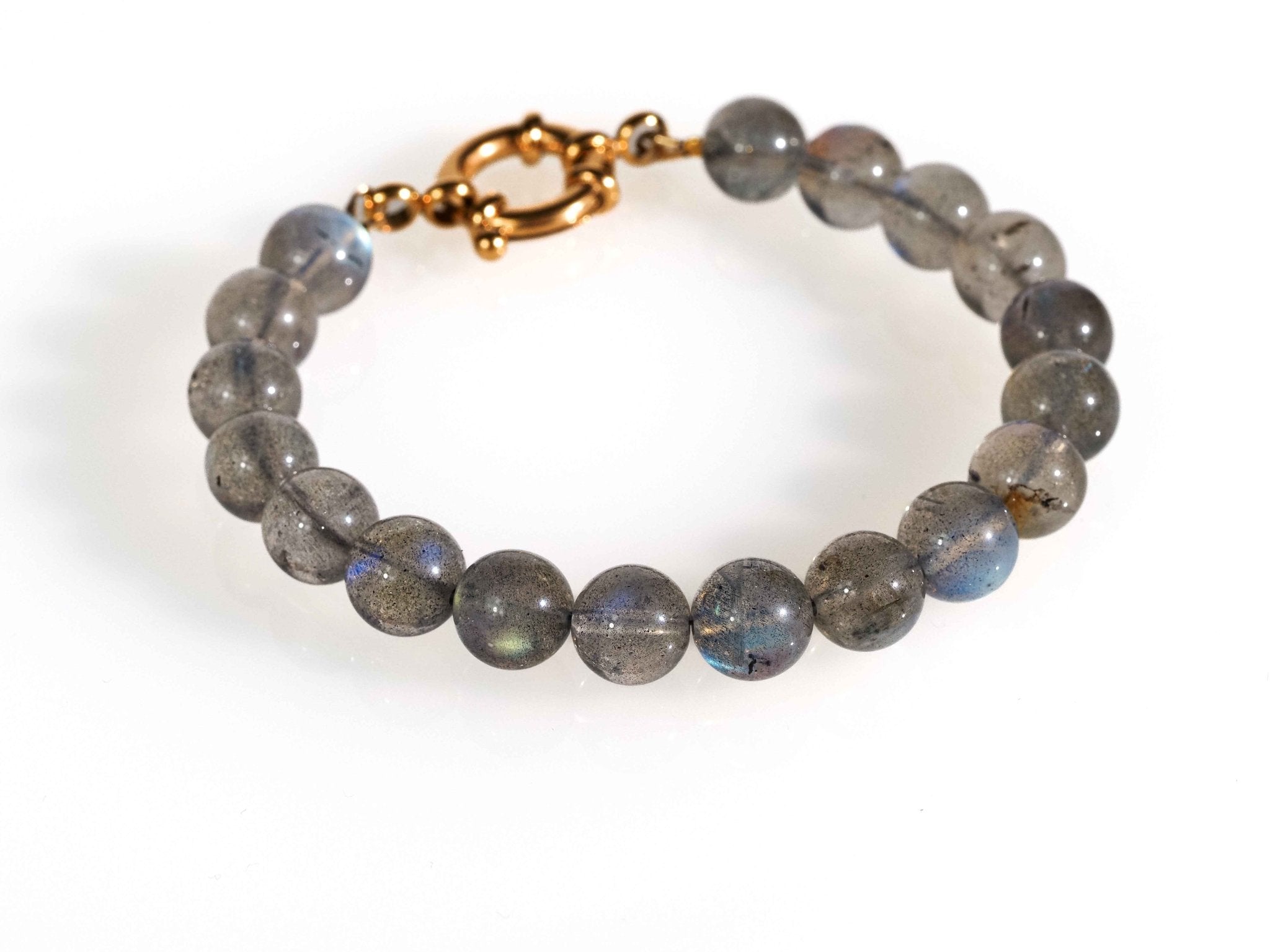 Labradorit Kugel Armband – edler Naturstein