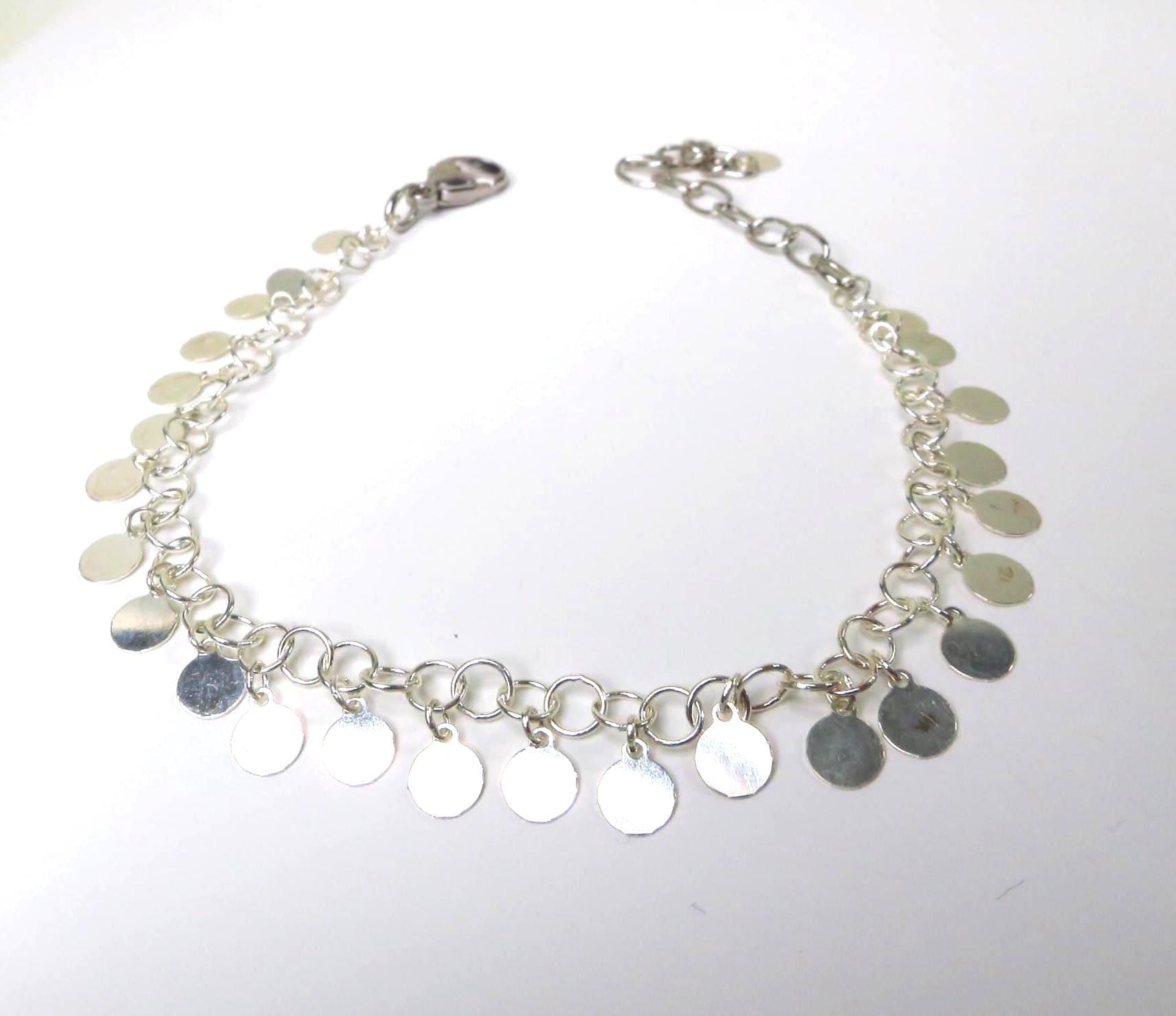 Pünktchen Armband Sterling Silber zum angesagten Layer Lagen Look