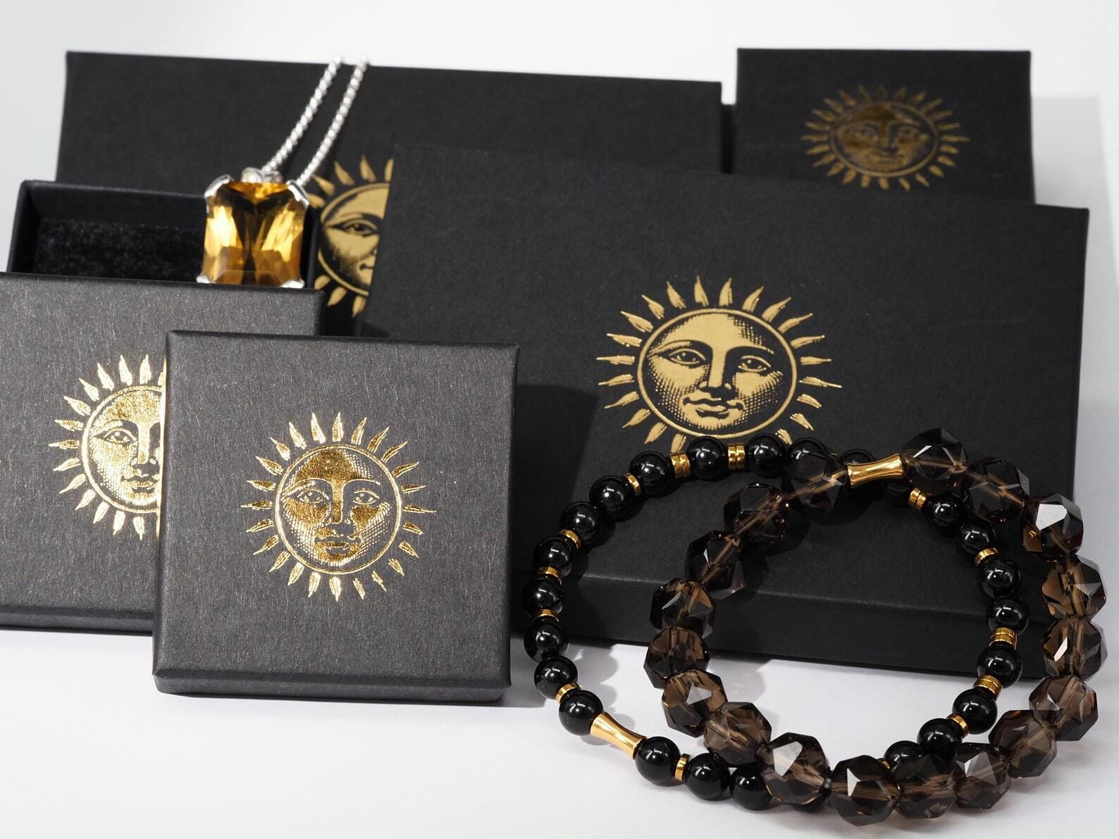 Rutilquarz Collier Silber – klare Rutilquarz Halskette aus Brasilien mit großen Freeform - Perlen