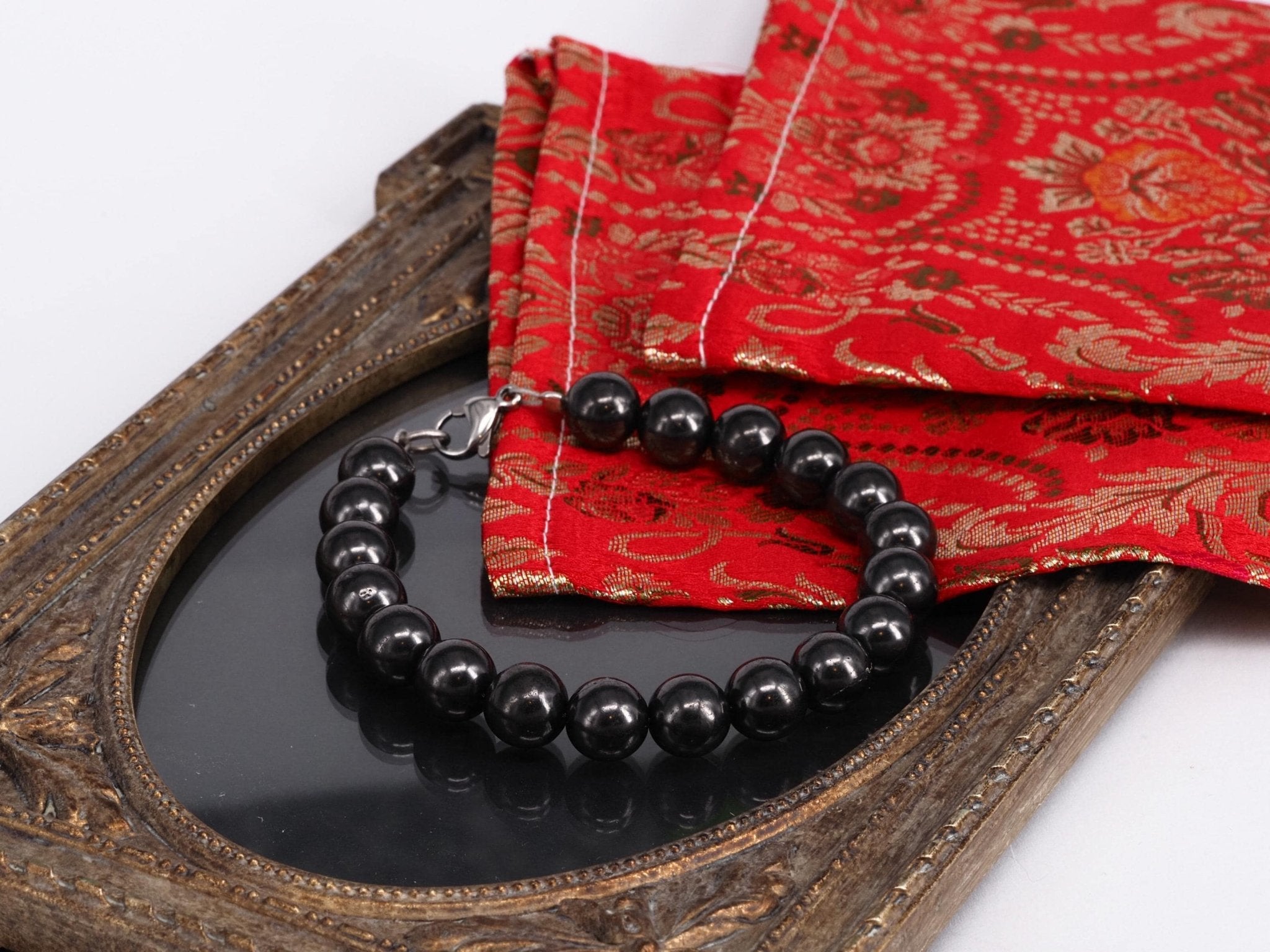 Schungit Armband Eleganz trifft auf kraftvolle Energie