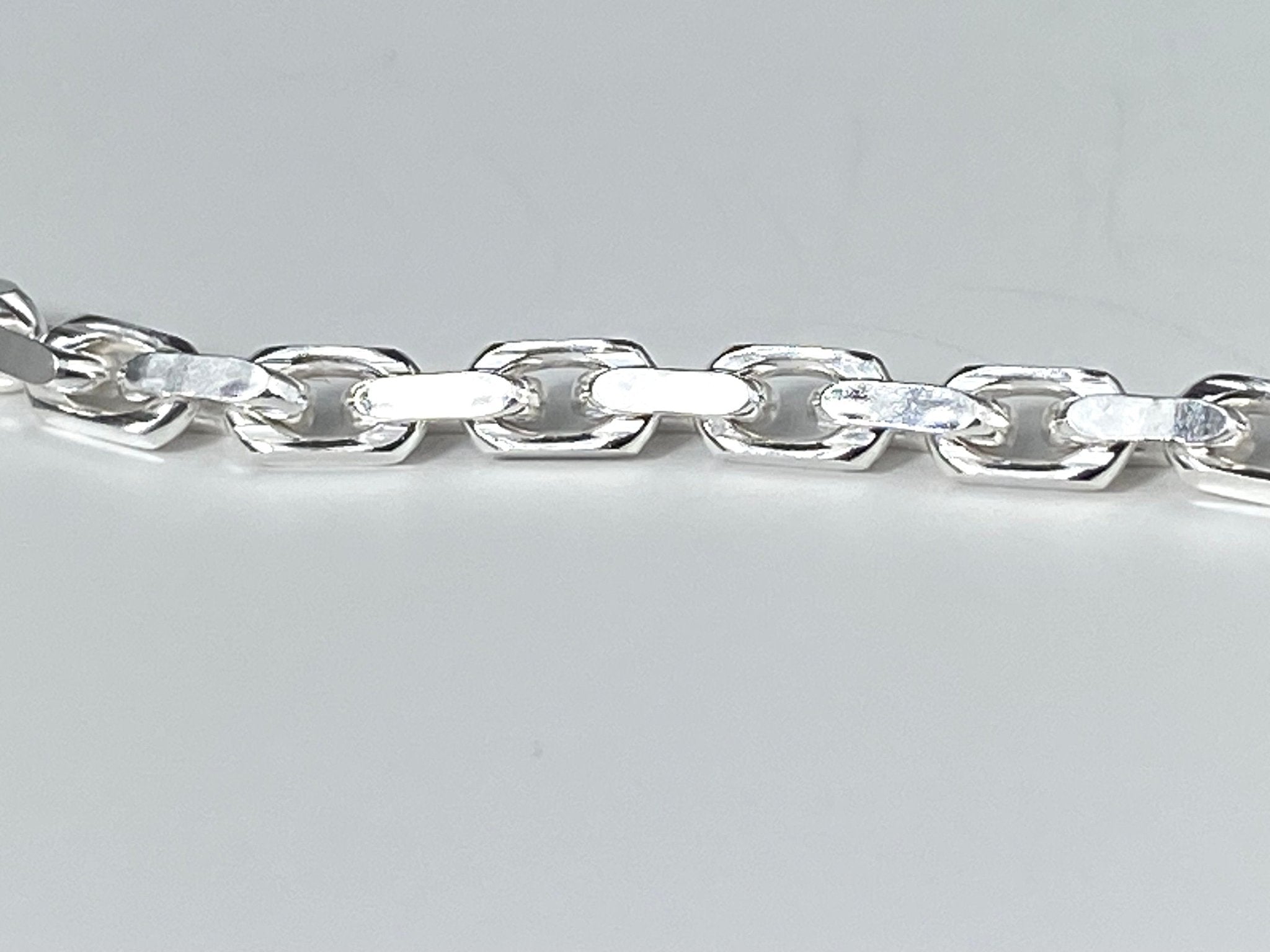 Sterling Silber Kette 42cm schmale Öse für Anhänger 2mm